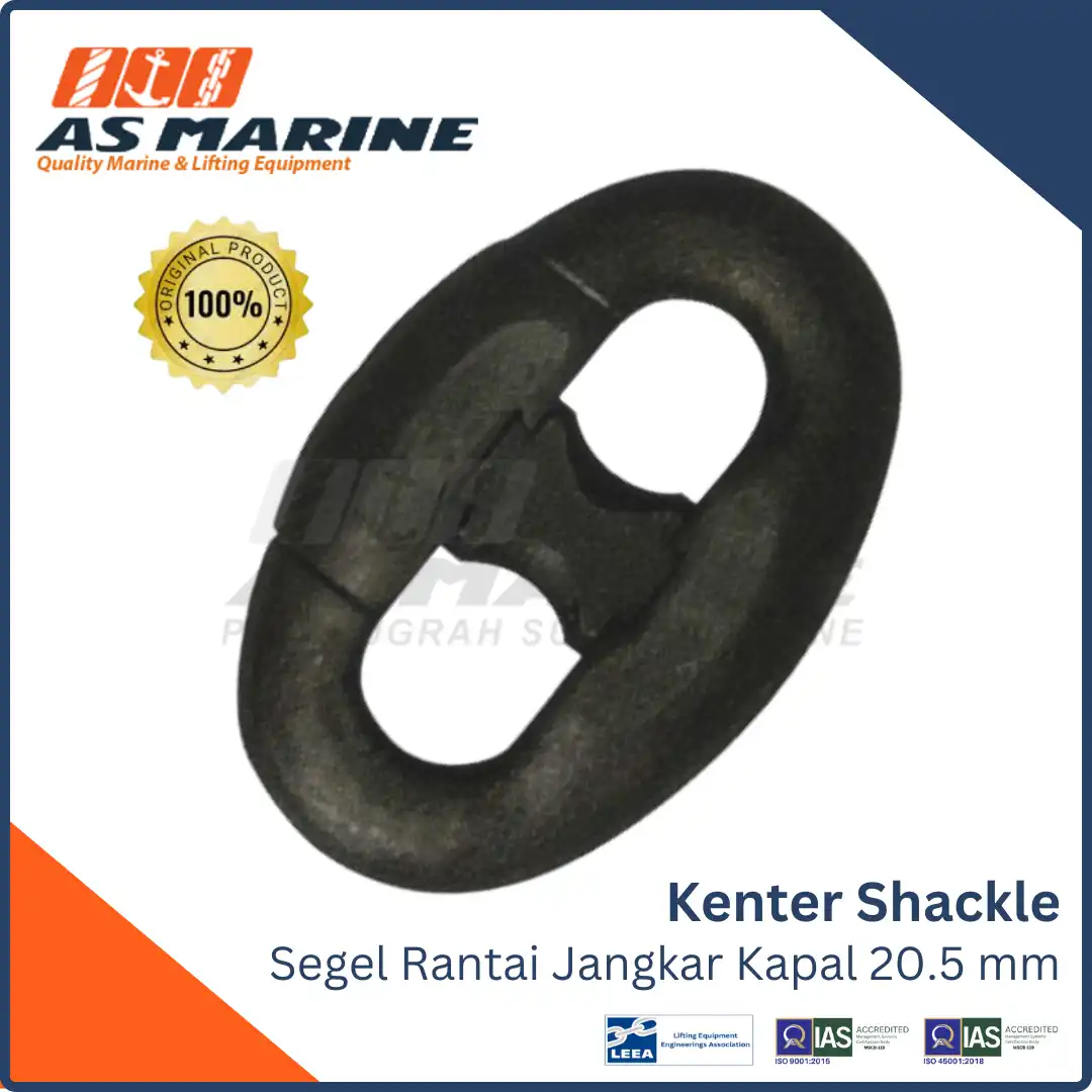 Kenter Shackle / Alat Sambung Rantai Jangkar 20.5 mm